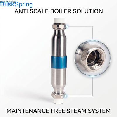 Sistema anti-escala livre de manutenção para caldeira a vapor
