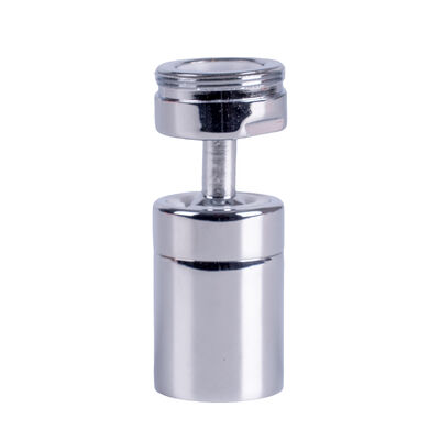 360° Full Rotation Micro Nano Bubble Faucet Aerator com 1,09 × 108 ± 1,65 × 107 partículas/ml Concentração de bolhas e H59-1 Brass + SUS304 Construção de aço inoxidável