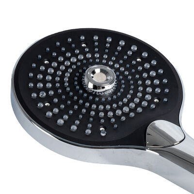 Cabeça de chuveiro micro nano de luxo com limpeza profunda de poros e bicos antibacterianos auto-limpadores para cuidados com a pele e o cabelo