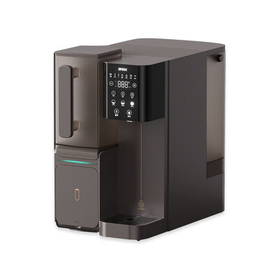 Purificador de água de escritório de aquecimento instantâneo de 2200W com filtração em vários estágios e distribuidor de água de osmose reversa sem instalação