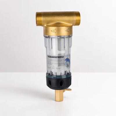 Prefiltro de água de sedimentos de toda a casa com filtragem de 40 microns Design reutilizável e malha SS316L de qualidade alimentar