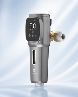 BriskSpring AT-30G-BS 6 T/H Alta capacidade de fluxo Prefiltro de água para toda a casa com filtragem de sedimentos de 40 microns e descarga totalmente automática