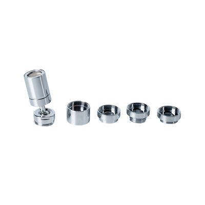 Aerador de torneira de cozinha de micro-nano-bolhas, aerador de torneira de latão H59 com rotação de 360° para limpeza profunda e fluxo de água eficiente