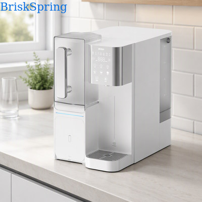 Purificador de água de balcão de aquecimento instantâneo de 2200W com filtração em vários estágios e design sem instalação