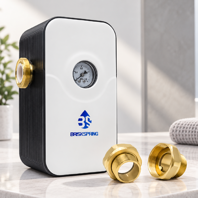 Descalcificador de Água para Casa Inteira com Desempenho Antibacteriano de 99,99% Vazão de 5000L/H Não Requer Eletricidade