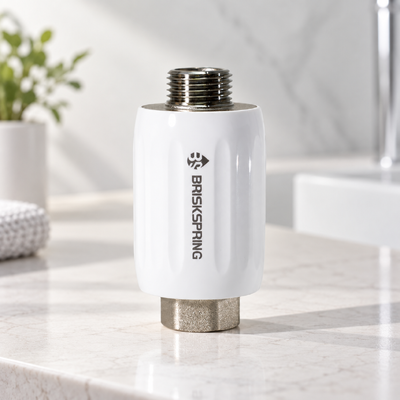 Descalcificador de água em linha compacto sem sal com prevenção de calcário de alta eficiência para uso doméstico